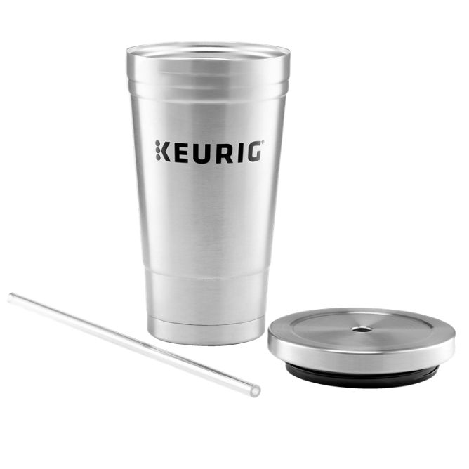 16oz Stainless Steel Iced Beverage Tumbler - Image 2