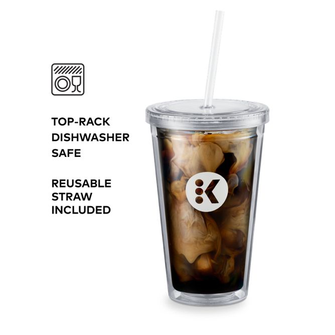 16oz BPA Free Plastic Iced Beverage Cup - Image 5